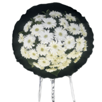 Susurluk’ta özenle hazırlanmış cenaze çelengi, saygın tasarımı ve zarif çiçek düzenlemesiyle taziyeler için ideal.